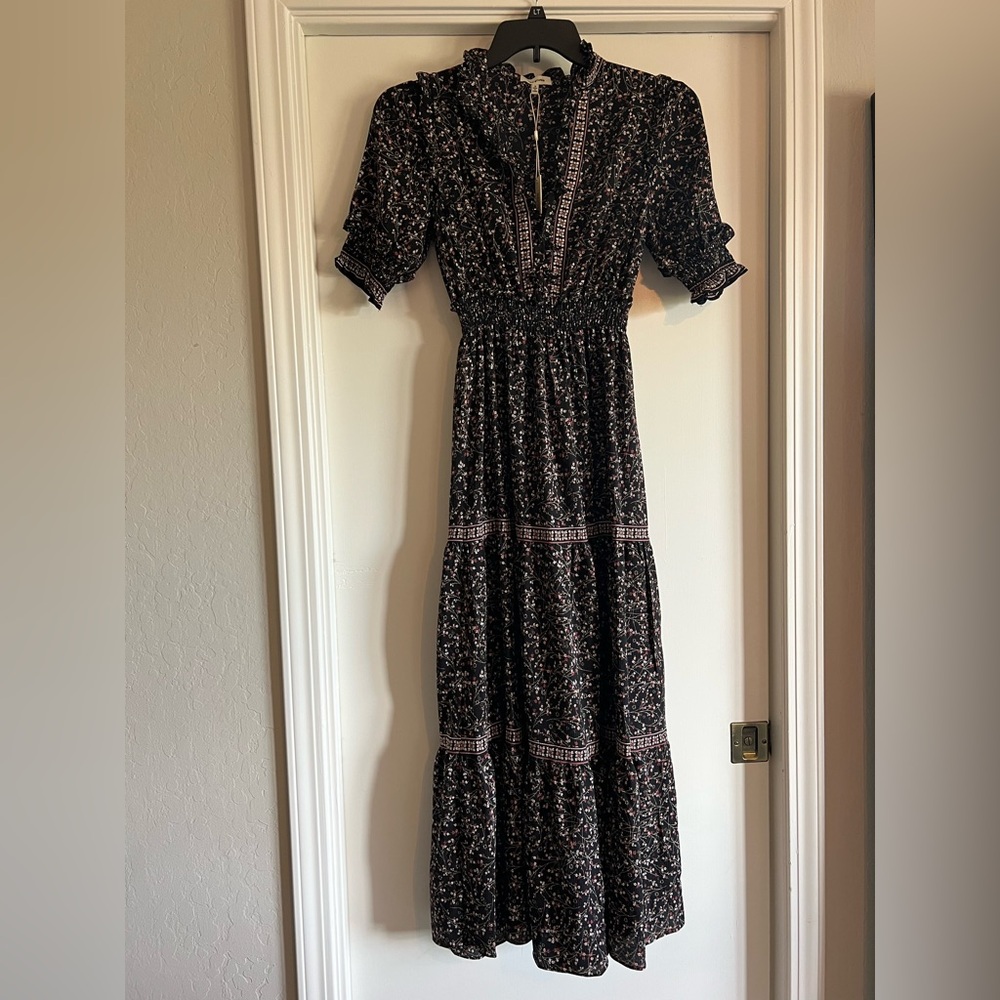 Max studio floral maxi dress